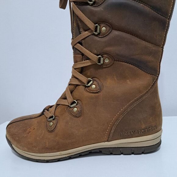 Helly Hansen Waterproof SKULD 3 Lace Up Lined Winter Boots Cornstalk/Slate Sz 6 - Picture 12 of 17